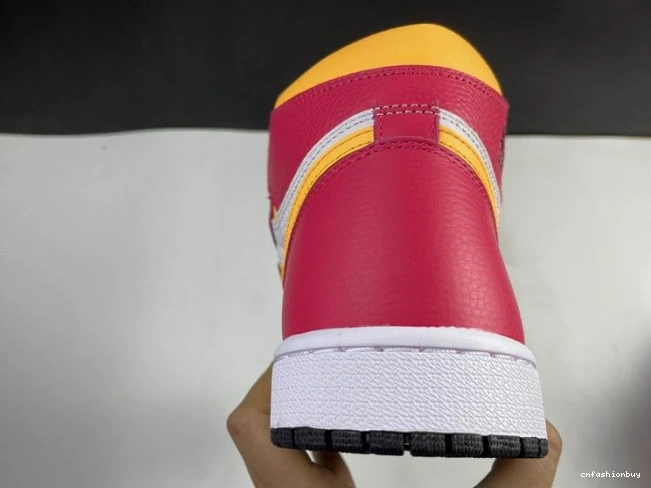 Air 1 OGLight Red 555088-603 High Jordan Fusion 0717